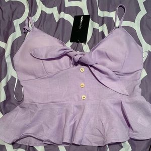 Fashion Nova lilac top